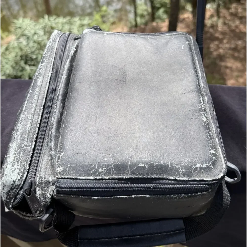 Vintage Uniden Mobile Brick Car Phone Cell With Carrying Case Charger Antenna